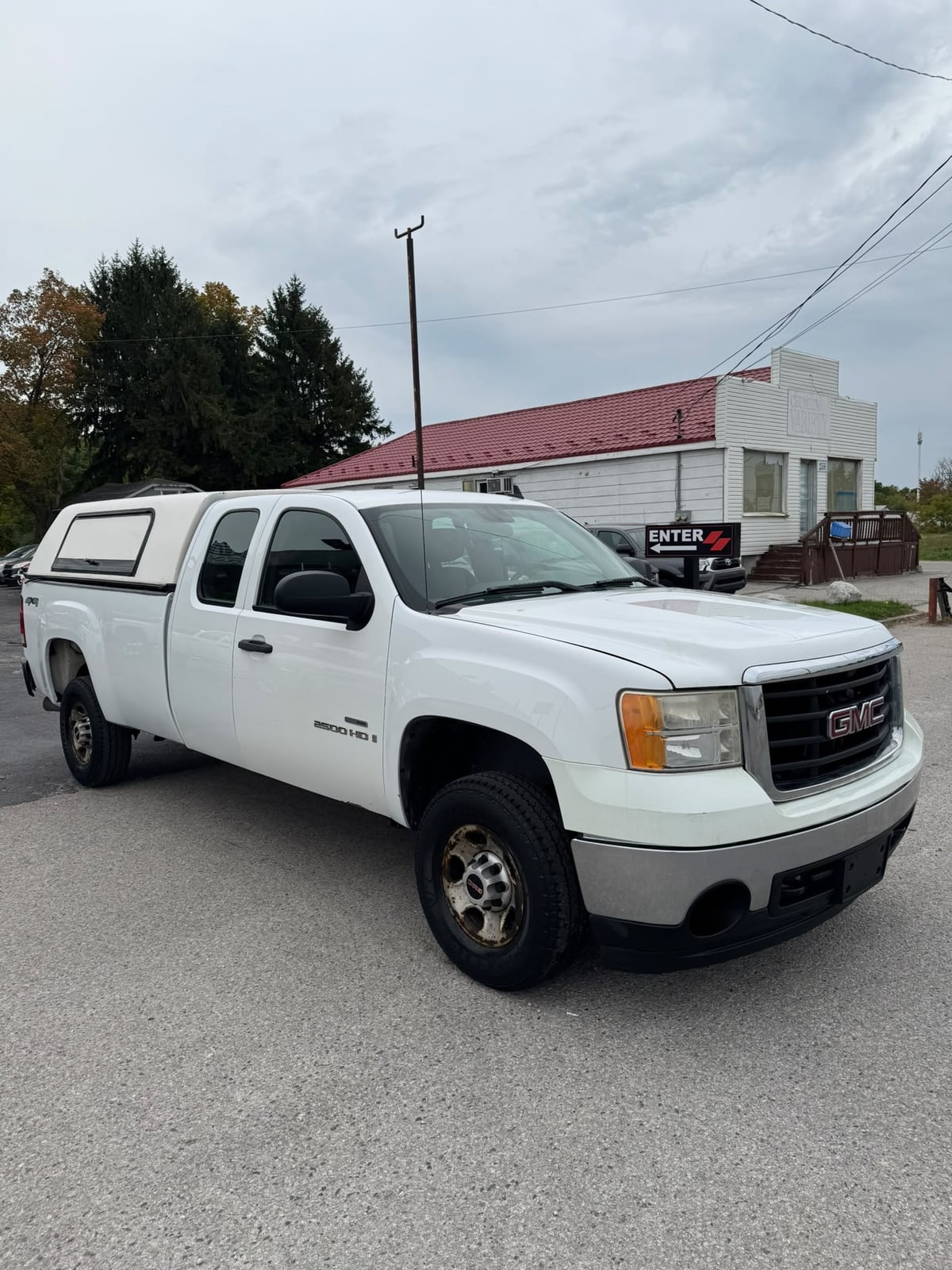 2007 GMC SIERRA 2500HD WT 4X4 DURAMAX EXT CAB LONG BOX - Photo 3